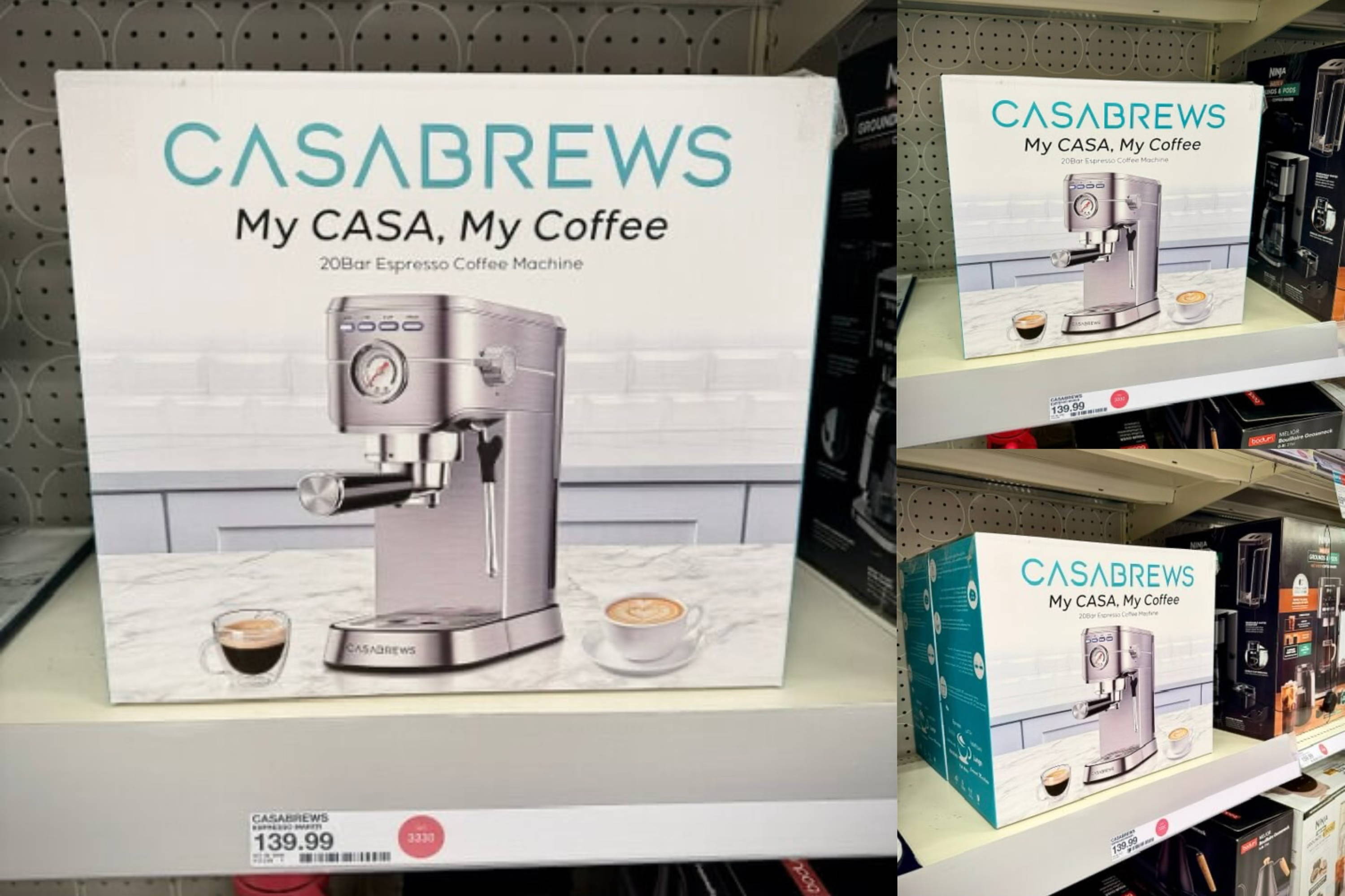 Casabrews CM5418 Espresso Machine: In-Store Launch at Target Concludes
